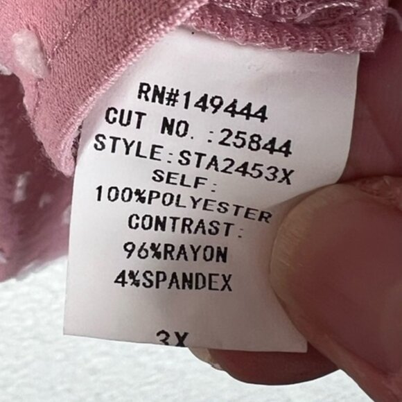 Siren Lily Womens Sleeveless Top Plus Size 3X - Picture 4 of 5